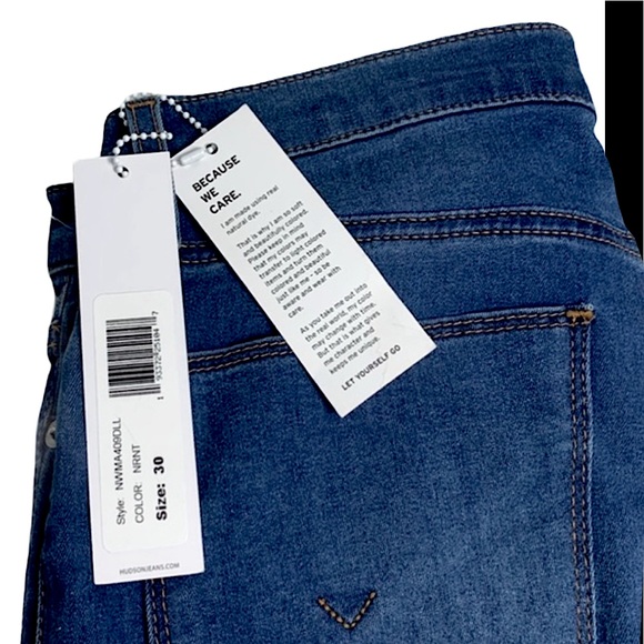 New Hudson Super Skinny Ankle Mid Rise Jeans NWT - Picture 15 of 16